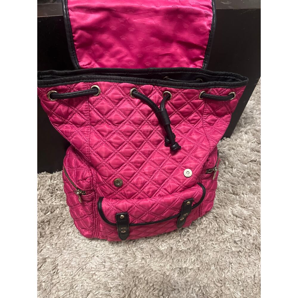 Juicy Couture pink quilted backpack! - Picture 2 of 4